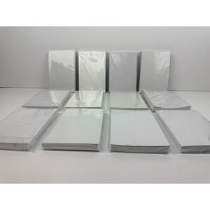 Canon Photo Paper Lot of 12 Packs 240 Total Sheets 4x6 White Glossy New Sealed